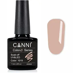 Гель-лак Canni Colorit 1019 капучино 7.3 мл - мініатюра 2