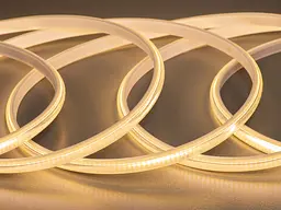СОВ LED стрічка 220в, 288 штм, герметична, 10мм, теплий - мініатюра 2
