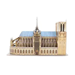 Пазл 3D CubicFun Notre-Dame-de-Paris, 53 елемента (C242h) - мініатюра 3