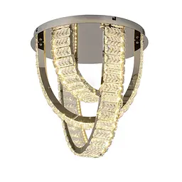 Люстра LED Levistella 790L1049 (400), 50W, три режими світла, скло, сучасний стиль для вітальні - мініатюра 2