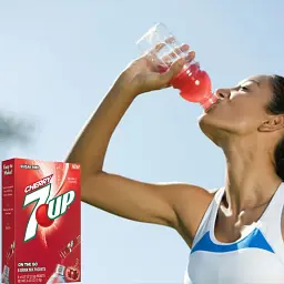 Порошковий напій 7UP Powder Drink Mix Cherry 6 стіків 13.2 г - мініатюра 10