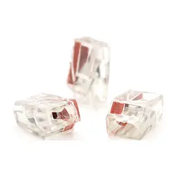 З'єднувач кабелю 2-pin аналог WAGO К773-252, 50штпак Voltronic (К773-252/50)
