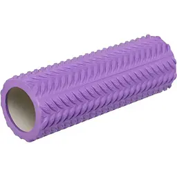 Ролер масажний циліндр SP-Sport FI-9374 Grid Line Roller 33 см Фіолетовий (6984ac0d8e13168c190b261c)