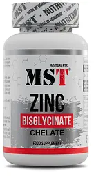 MST® Хелатний Цинк Бісгліцинат 25 мг - 90 таблеток