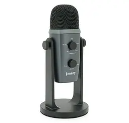 Професійний студійний конденсаторний мікрофон Jmary MCPW10 USB Black - мініатюра 1