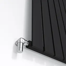 Радіатор дизайнерський Ideale Vittoria 11 9/1800/612 чорний (бокове підключення) - мініатюра 2