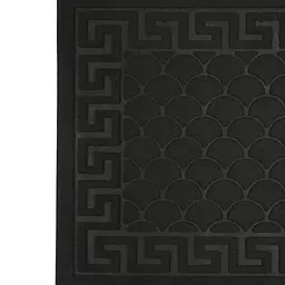 Килимок придверний Eco Fabric Луска без кромки чорний 45 х 75 см (4575-001) - мініатюра 7