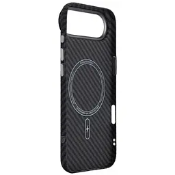 Чохол до мобільного телефона Armorstandart LikeCarbon2 MagCase Apple iPhone 17 Air Carbon Black (ARM86260) - мініатюра 4