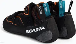 Туфлі скельні чоловічі Scarpa Reflex V 40 Чорний-Помаранчевий - мініатюра 4