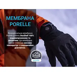 Рукавички водонепроникні Dexshell Arendal Biking Gloves V 2.0 L зимові чорні - мініатюра 14