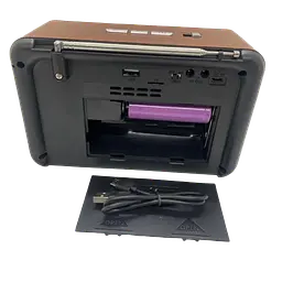 Портативний радіоприймач Everton RT-309 FM/AM/SW/Bluetooth/USB з ліхтариком (1756375714) - мініатюра 4