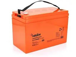 Акумулятор для ДБЖ/інвертора MERLION 12V-100 Ah (GL121000M8 GEL) - мініатюра 2