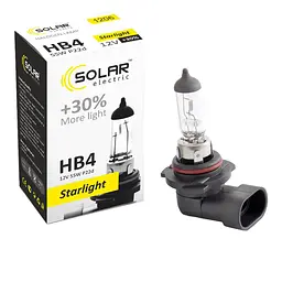 Галогенова лампа Solar HB4 12V 55W P22d Starlight +30%(1206)