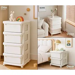 Дитячий стелаж Mealux Oscar White (KD-E011 White) - мініатюра 9