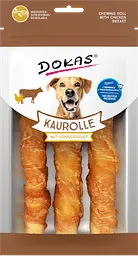 Ласощі для собак Dokas Жувальний рулет з курячою грудкою, 150 г