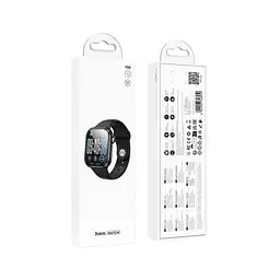 Смарт-годинник HOCO Y30 Smart sports watch(call version) Black - мініатюра 2