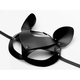БДСМ-набір Tailz Black Cat Tail Anal Plug Mask Set рольовий у стилі кота: маска та анальна пробка з хвостом - мініатюра 8