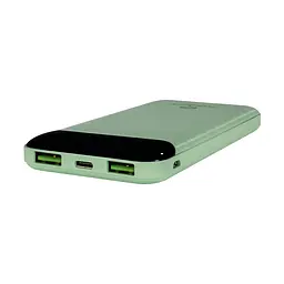Повербанк 10000mAh Power Bank Kraft KPB-2010FC Green 22.5W QC3.0 (43-00092) - мініатюра 4