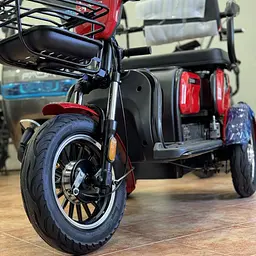 Електроскутер Триколісний Crosser TR1 Pro (1500W, 76.8V, 30Ah) Червоний - мініатюра 15