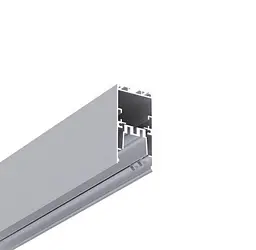 LED профіль підвісний з розсіювачем PC матовий опал, 3м KLOODI KLP3570 3