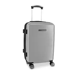 Валіза маленька під ручну поклажу Swissbrand Cardiff (S) ABS-Plastic Silver (SWB_LHCAR802S)