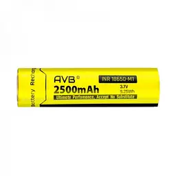 Акумулятор AVB 18650 M1 2500 mah 20А (10969) - мініатюра 2