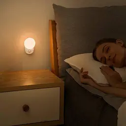 Світильник-нічник Baseus Full Moon Human Body Induction Night Light G2 DGFM-02 White - мініатюра 6