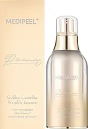 Есенція для обличчя проти зморщок 50 мл Medi Peel Peptide 9 Golden Camellia Wrinkle Essence - мініатюра 2