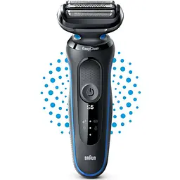Електробритва Braun Series 5 51-B1000s black/ blue (6851747) - мініатюра 2