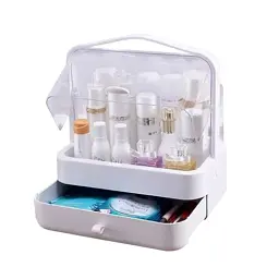 Органайзер для косметики XPRO YM206 Single Drawer білий на 2 секції (MER-14969_551) - мініатюра 3