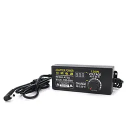 Адаптер живлення Voltronic NZX-31250 з регулюванням 3-12V 10A, штекер 5,5x2,5, LED - індикація - мініатюра 2