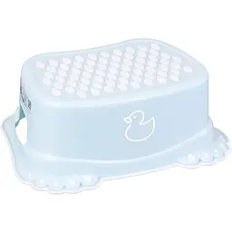 Сходинки дитячі антиковзкі у ванну Tega Baby Duck light blue