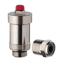 Повітровідвідник автоматичний прямий із зворотним клапаном Koer 1/2" KR.1244 KR3116