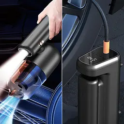 Портативний насос/пилосос WIWU Wi-Ai002 5 in 1 Black - мініатюра 8