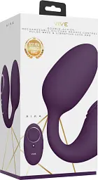 Віброяйце Vive Aika, 9 см (фіолетовий) - мініатюра 10