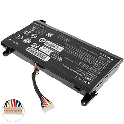 Батарея Hewlett Packard для ноутбука HP FM08 12pin (Omen 17-AN000 series) 14.6V 6300mAh чорний