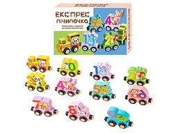 Розвиваюча іграшка Потяг магнітний, WToys