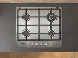 Варильна поверхня газова Whirlpool TKRL661IXEU 60 см чугун - мініатюра 9