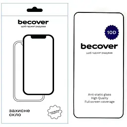Скло захисне BeCover Samsung Galaxy S25 SM-S931 10D Black (712721)