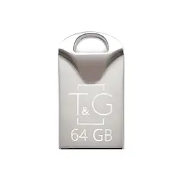 Флеш накопичувач USB 64Gb T G Metal TG106, сріблястий, USB 2.0 (TG106-64G)