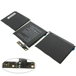 Акумулятор Apple A2171 (A2159 Apple MacBook Pro 13) 11.4V 5103 mAh 58.2Wh Black - мініатюра 2