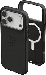 Чохол протиударний UAG Civilian MagSafe для iPhone 17 Pro Max Black 114546114040