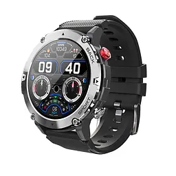 Чоловічий наручний годинник Sniper Black-Silver 36 мм. Modfit acs0029713