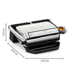 Електрогриль TEFAL OptiGrill+ GC718D10, 2000W, 6 автоматичних програм,
