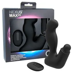 Масажер простати, 10х4 см Nexus Max 20 Waterproof Remote Control Unisex Massager - мініатюра 11