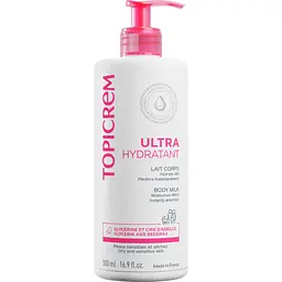 Уцінка. Ультразволожуюча емульсія для тіла Topicrem Ultra Hydratant 500 мл