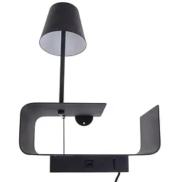 Бра-полиця Brille настінна накладна LED BL-574W/6W BK - мініатюра 2