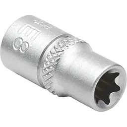 Головка торцева Wurth 1/4IN зовнішній Torx TX-E8-L25 Red Stripe (5763014208)