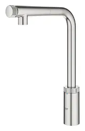 Змішувач для кухні з висувним виливом Grohe Minta Smartcontrol 31613DC0, Нержавіюча сталь - мініатюра 6