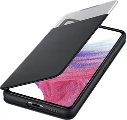 Чохол-книжка S-View Clear View Cover EF-EA536PBEGRU для Samsung Galaxy A53 5G (6.5") Чорний - мініатюра 3
